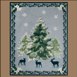 Frati Home Enchanted Forest Throw Blanket